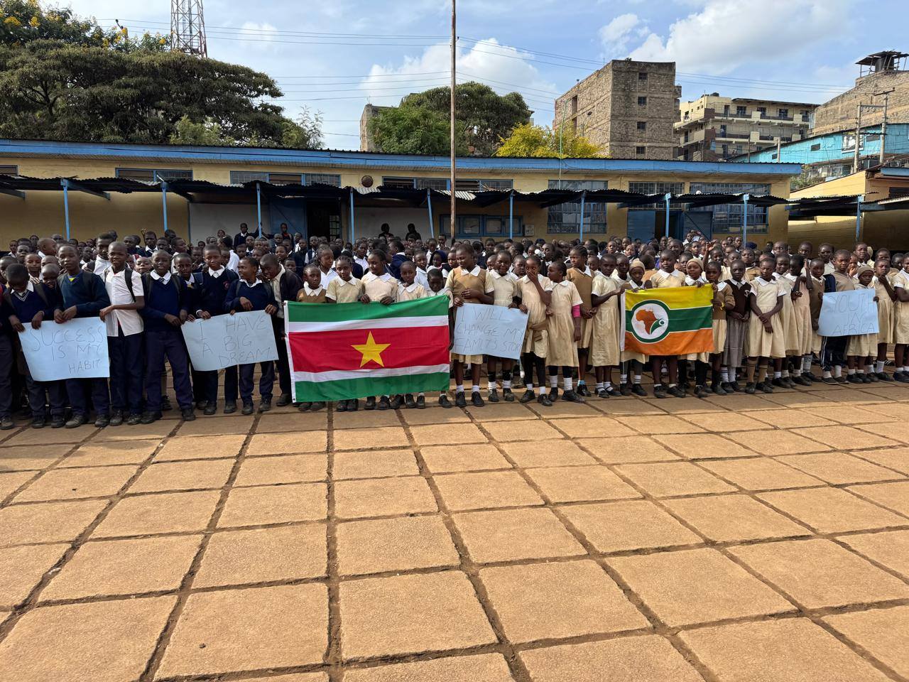 Youth leaders at a community engagement activity
